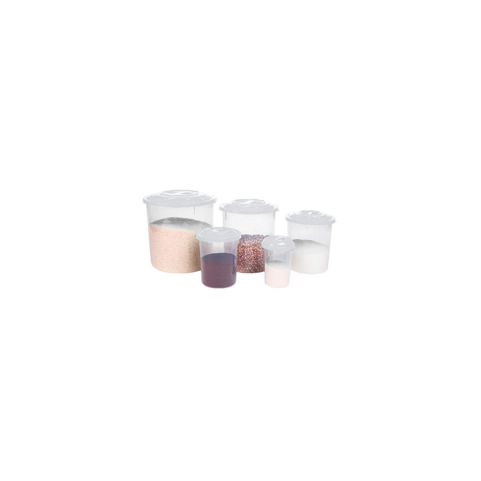 Conjunto de Potes Mantimentos 5 Peças